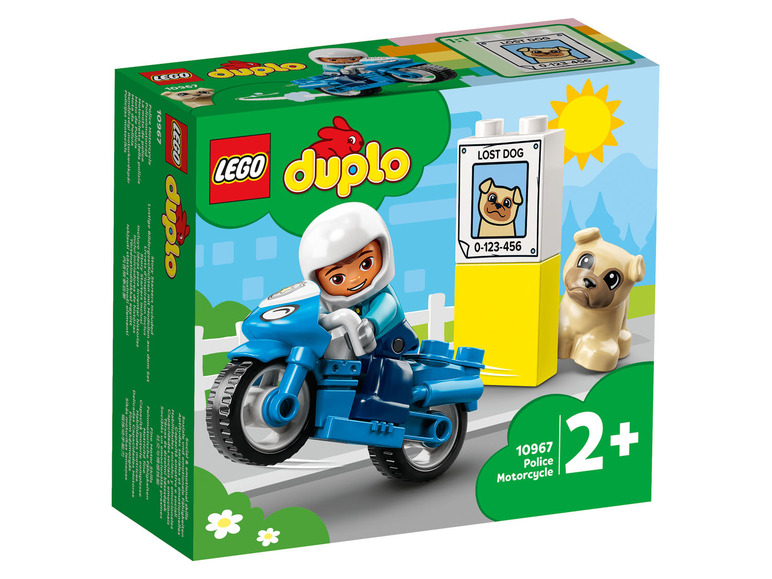  Zobrazit na celou obrazovku LEGO® DUPLO® 10967 Policejní motorka - Obrázek 1