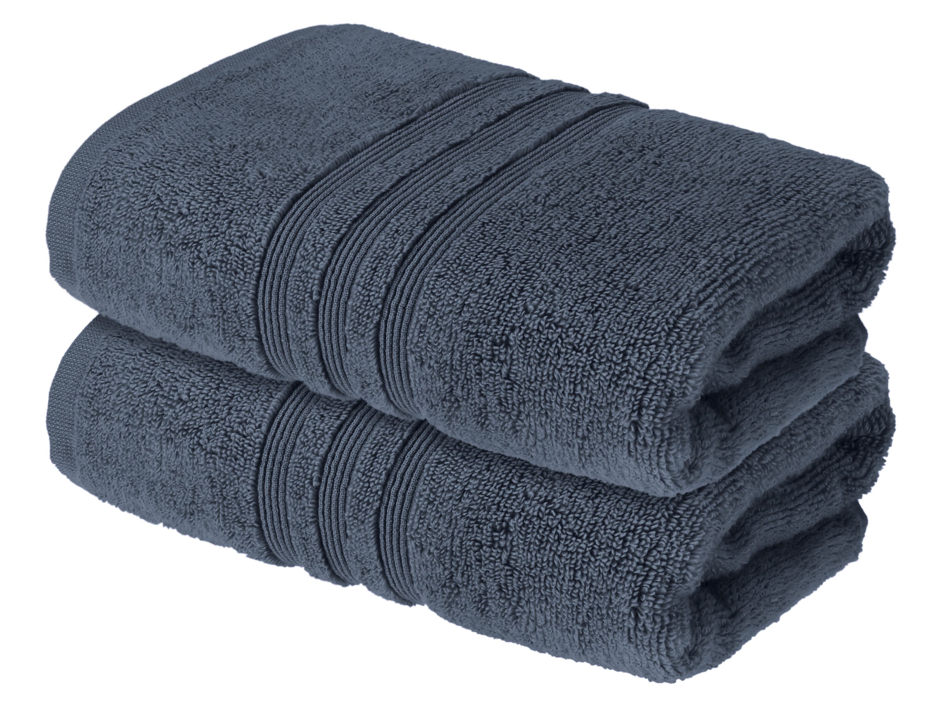 Livarno® Froté ručník Zero Twist, 50 x 100 cm, 500 g/m2, 2 kusy (modrá)