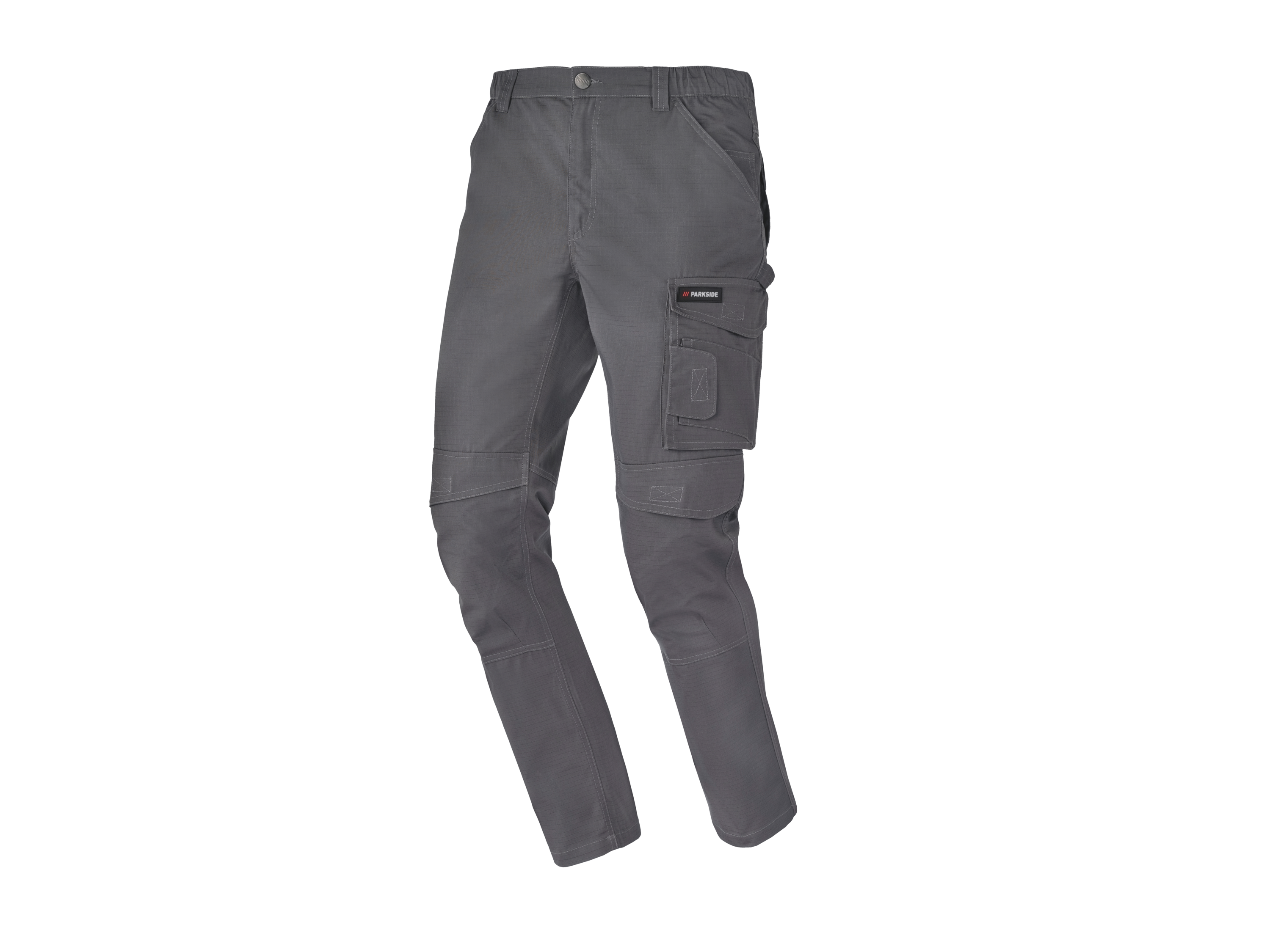 Parkside® Pánské pracovní cargo kalhoty (šedá, 54)