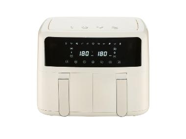 SILVERCREST® Dvouzónová horkovzdušná fritéza Retro 1973 SHLFD 2600 B1