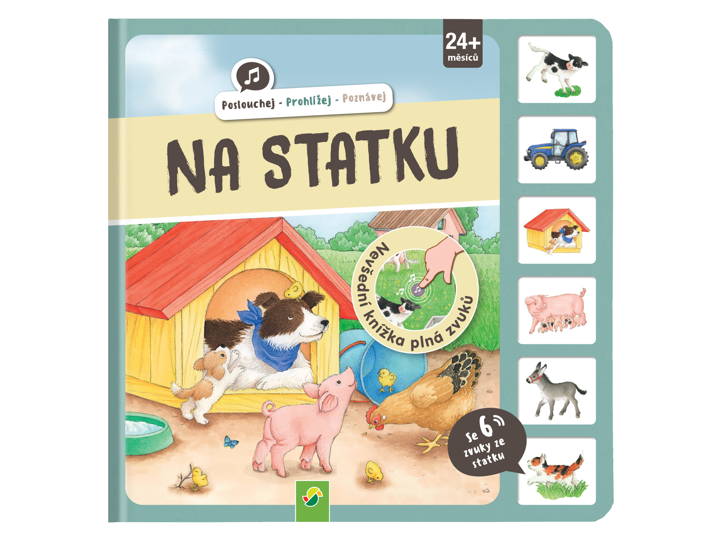 Dětská zvuková knížka (na statku)
