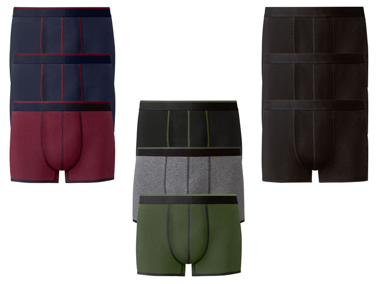  Zobrazit na celou obrazovku LIVERGY® Pánské boxerky, 3 kusy - Obrázek 1