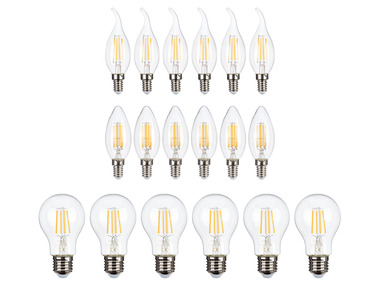 Livarno Home Filamentová LED žárovka, 6 kusů