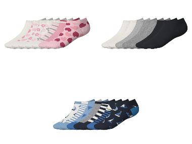 LUPILU® Dětské nízké ponožky s BIO bavlnou, 7 párů