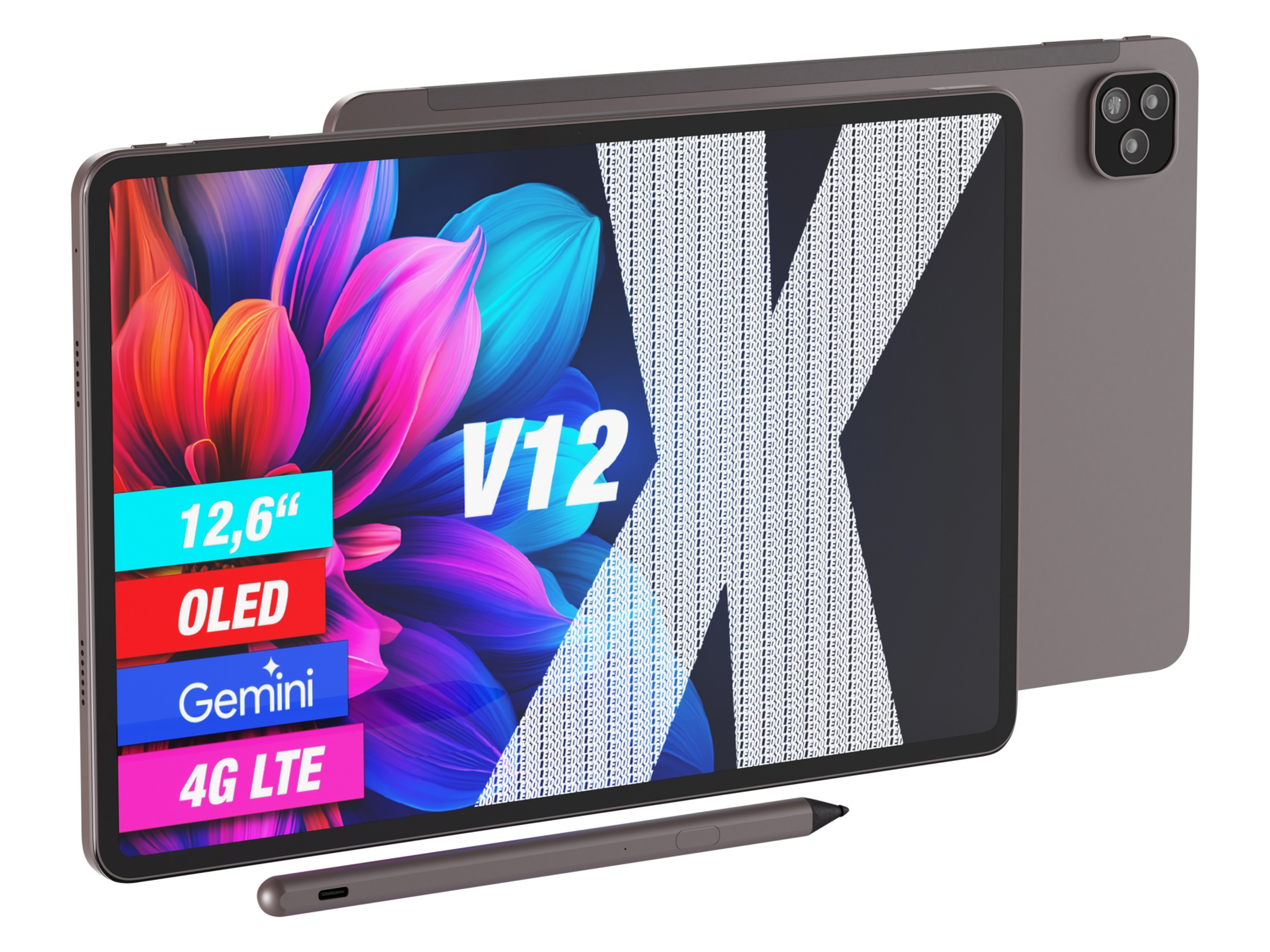 Vale GmbH Tablet V12X Lte, 12,6″