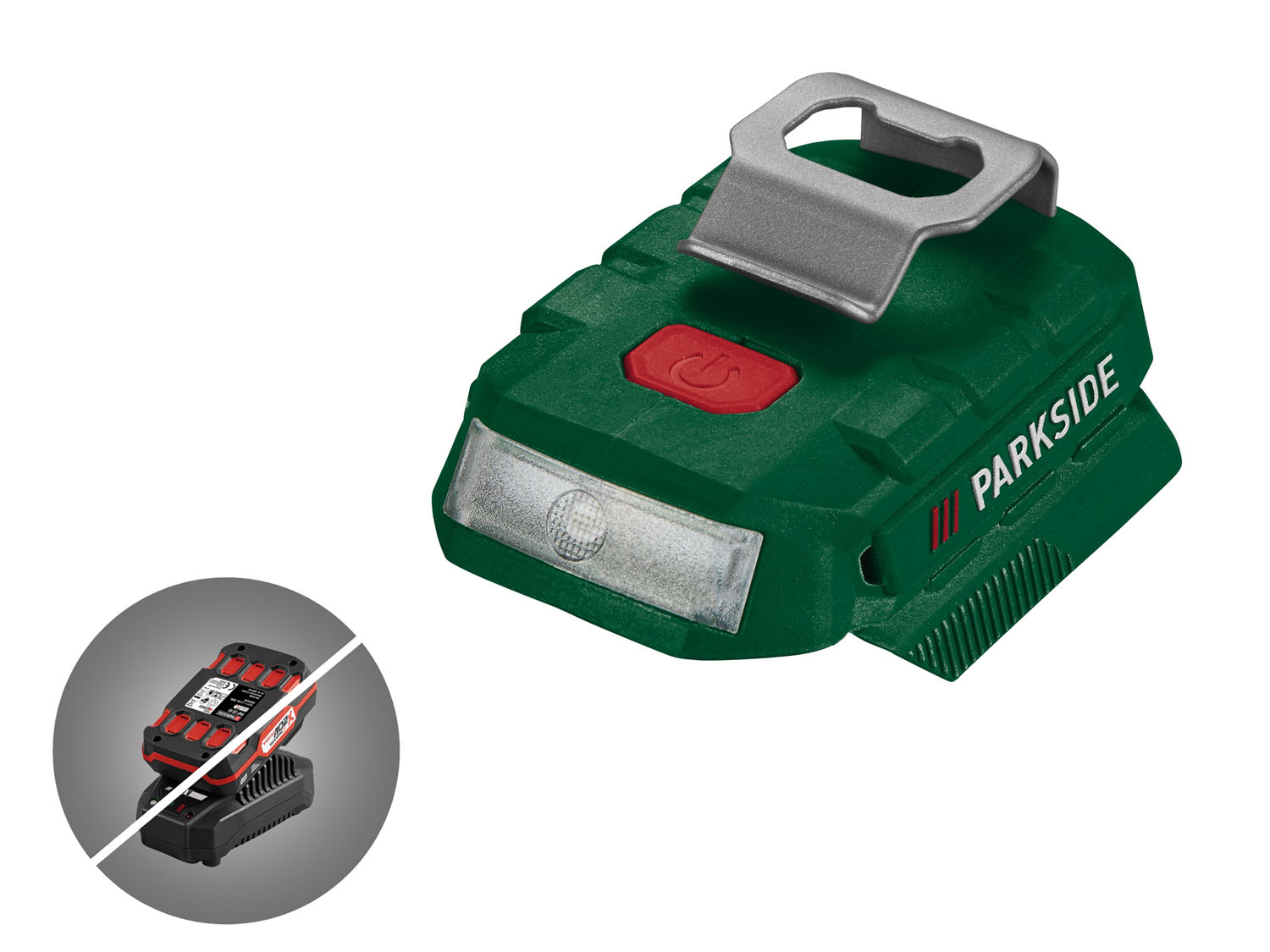 PARKSIDE® Adaptér na akumulátor PAA 20-Li B2 – bez akumulátoru a nabíječky