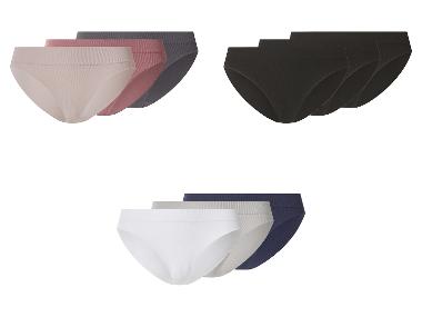 esmara® Dámské bezešvé kalhotky, 3 kusy