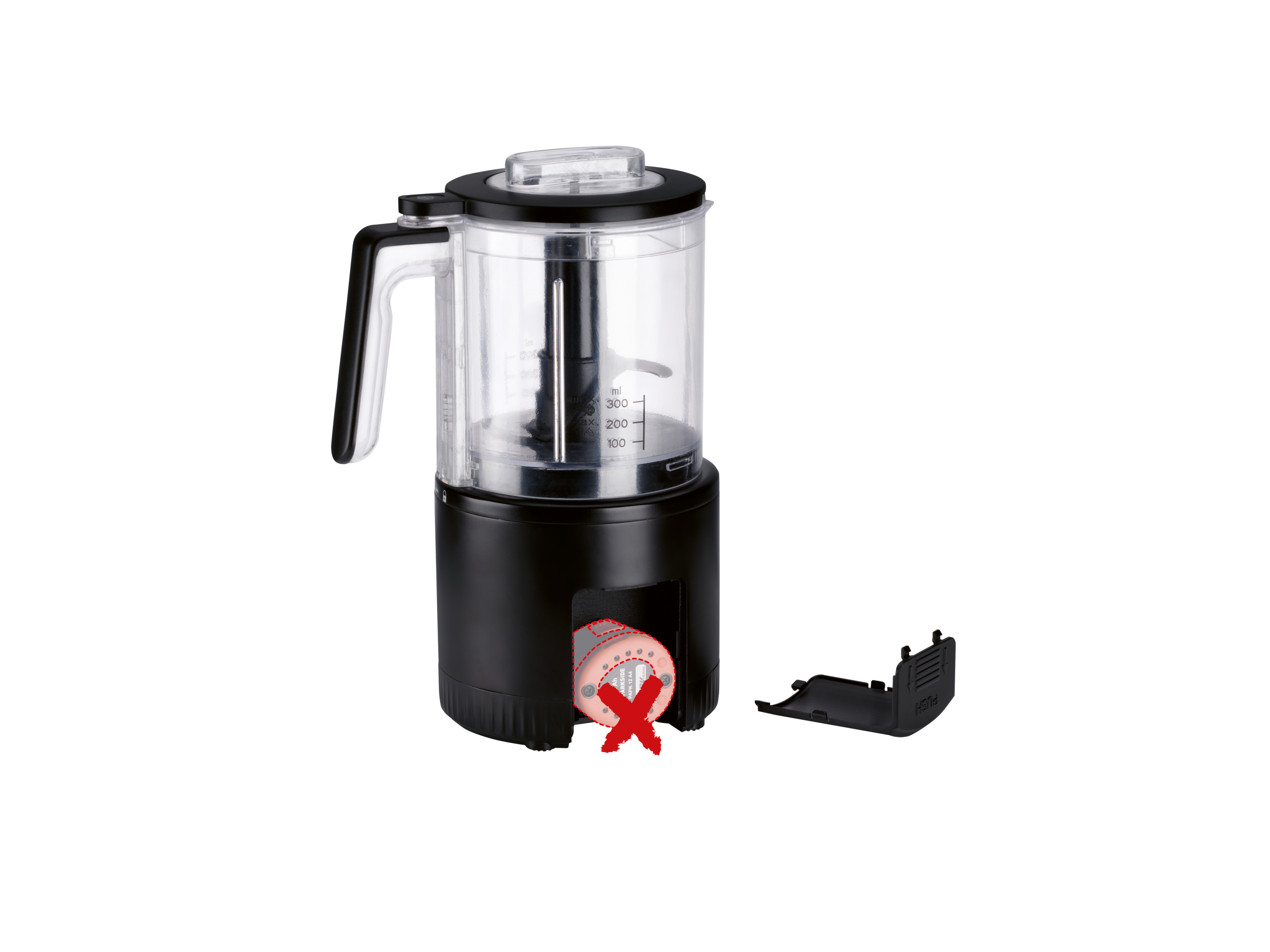 Silvercrest® Kitchen Tools Aku univerzální drtič Smza 12 A1 – bez akumulátoru a nabíječky