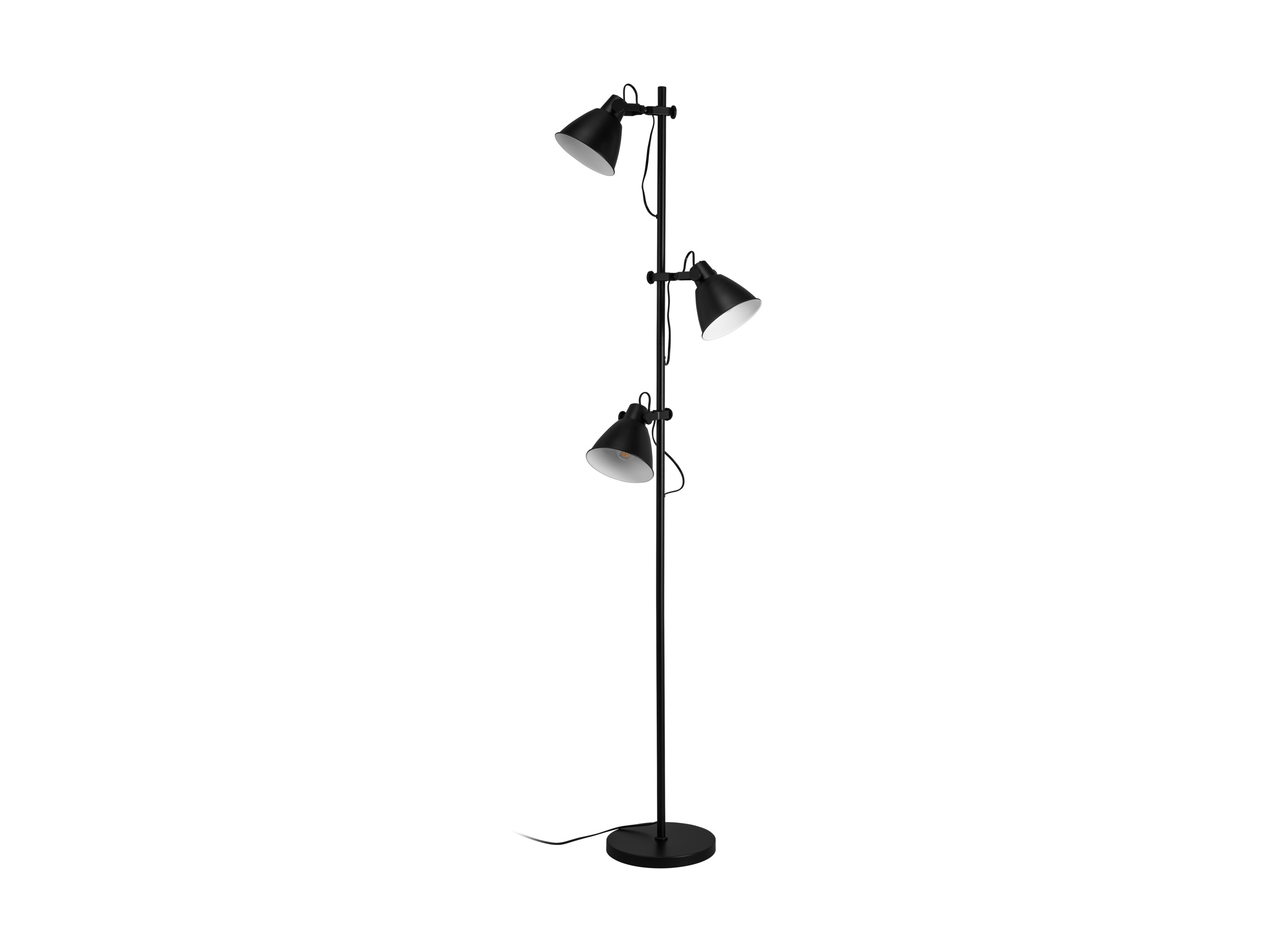 Livarno® Stojací LED lampa Teiwaz (černá)