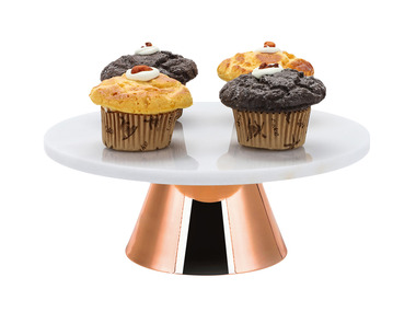 Mramorový servírovací podnos (měděná, Ø 22 cm)