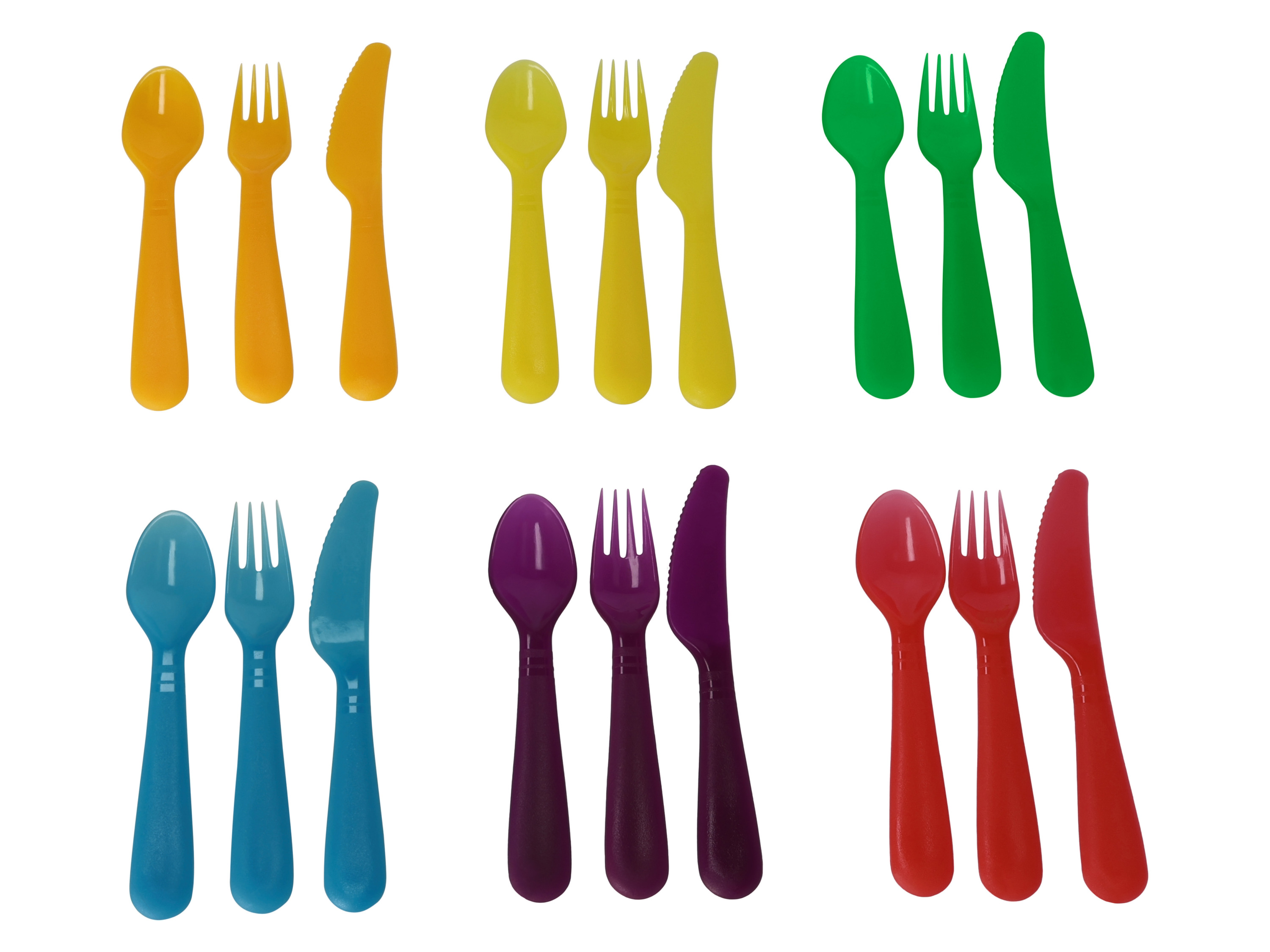 Silvercrest® Plastové nádobí na párty XXL (příbory)