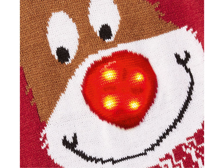  Zobrazit na celou obrazovku pepperts Chlapecký vánoční svetr s LED - Obrázek 6