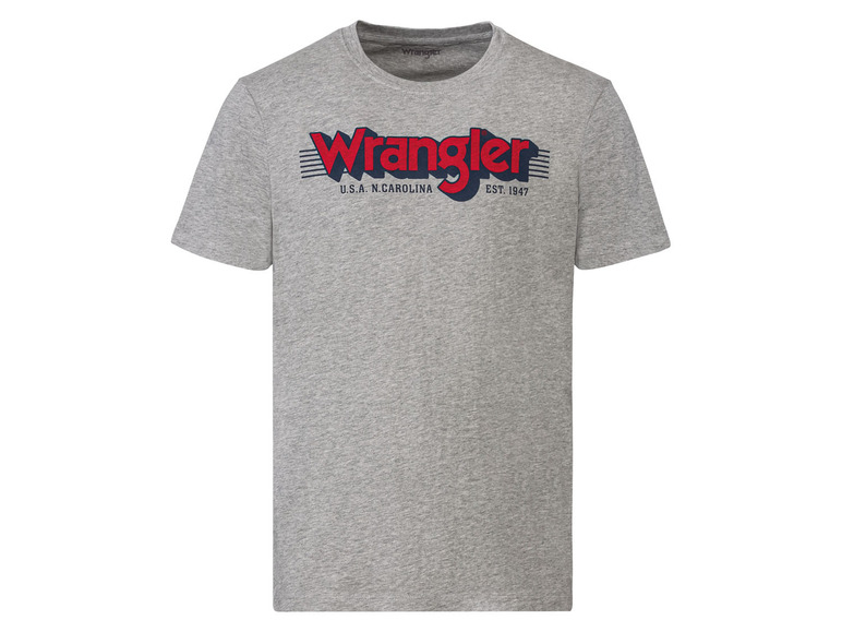 Wrangler Pánské triko „Regular Fit“ (, M, šedá)