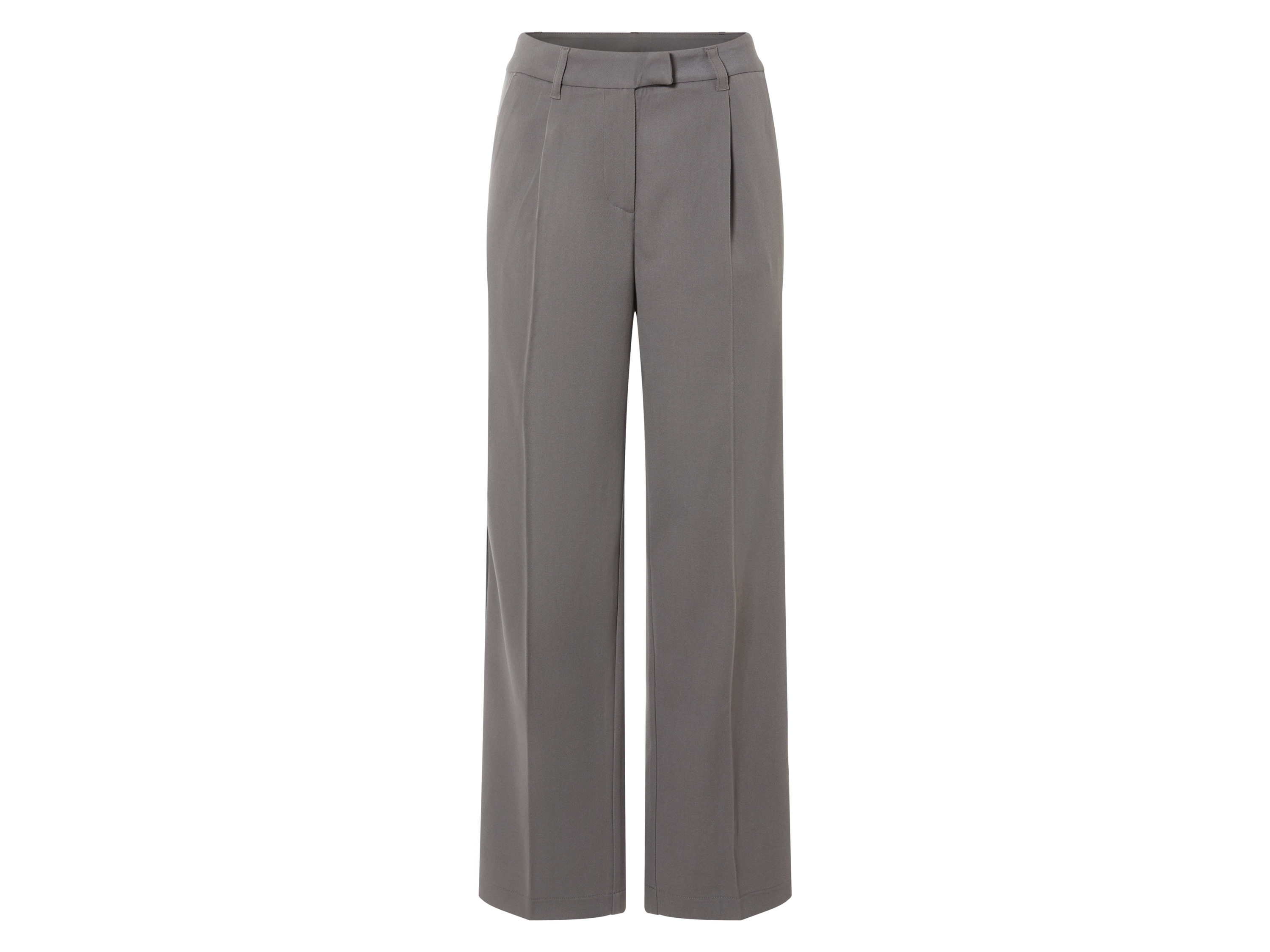 esmara® Dámské kalhoty "Wide Leg" (šedá, 40)