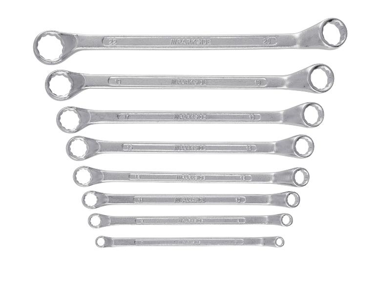 Sada klíčů Parkside od 7 do 22 mm.