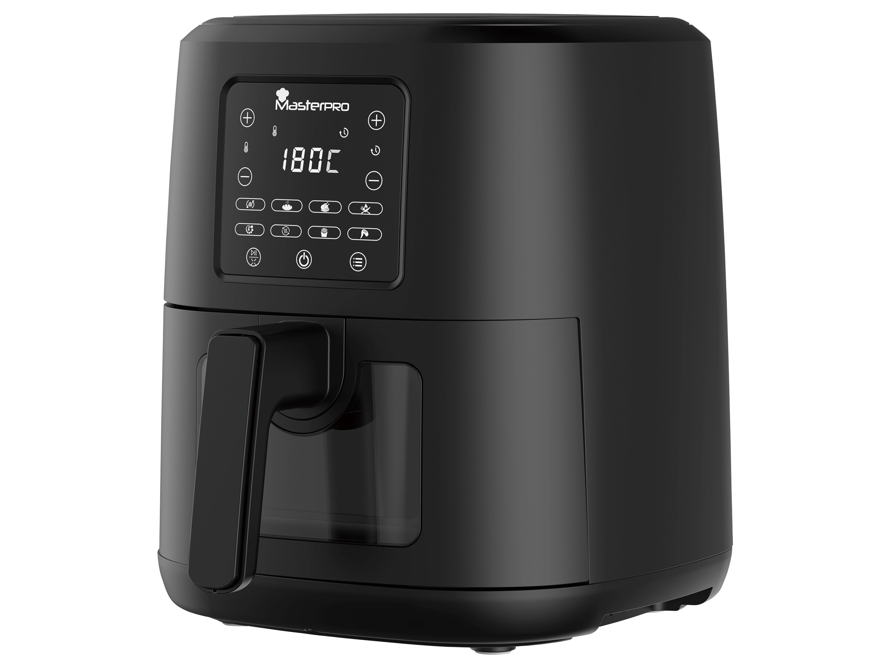 Masterpro Digitální horkovzdušná fritéza, 4 l