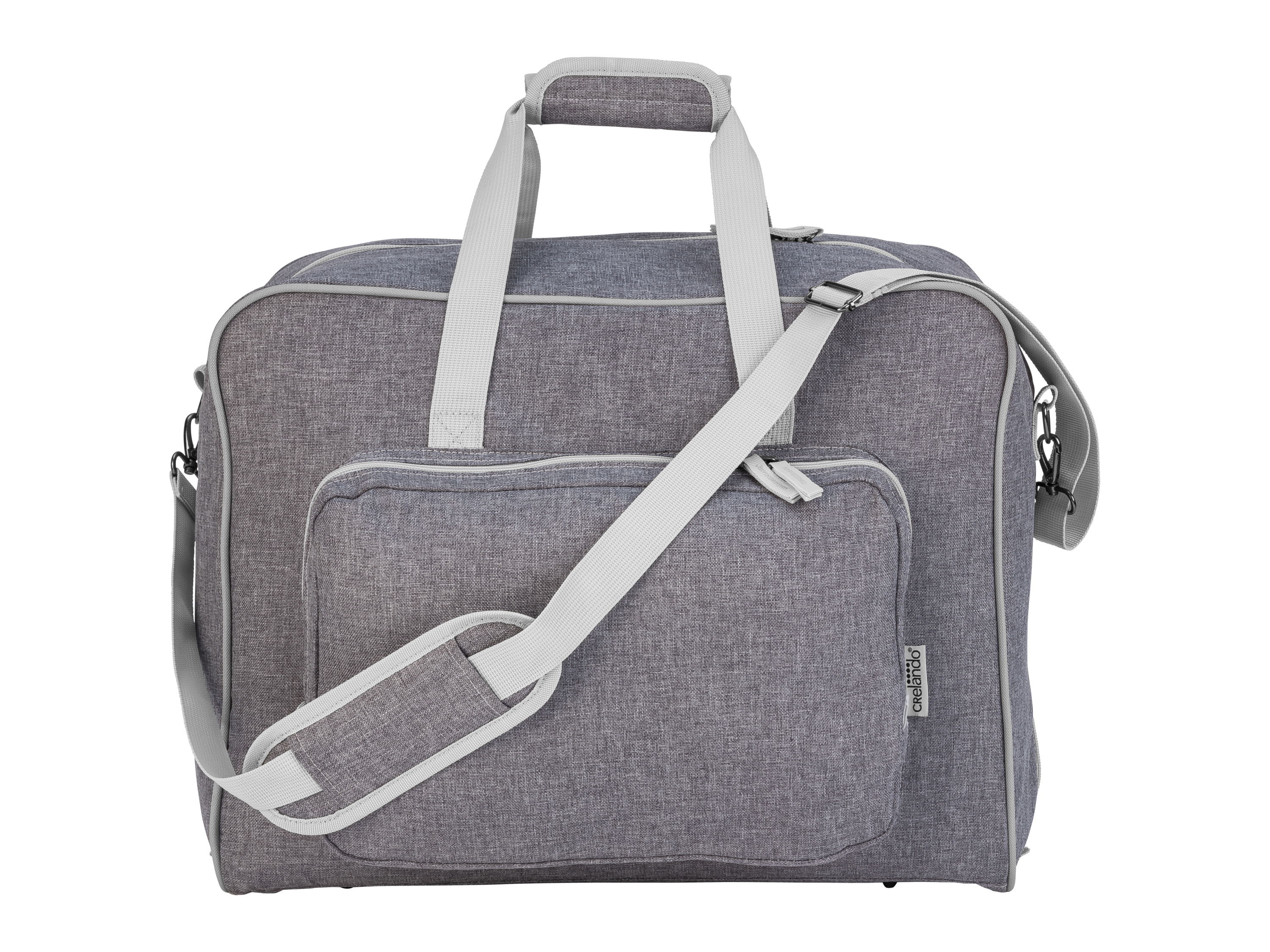 Crelando® Taška na šicí stroj, 40 l (šedá)