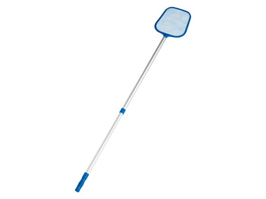 CRIVIT Teleskopický podběrák na čištění bazénu, 147 cm