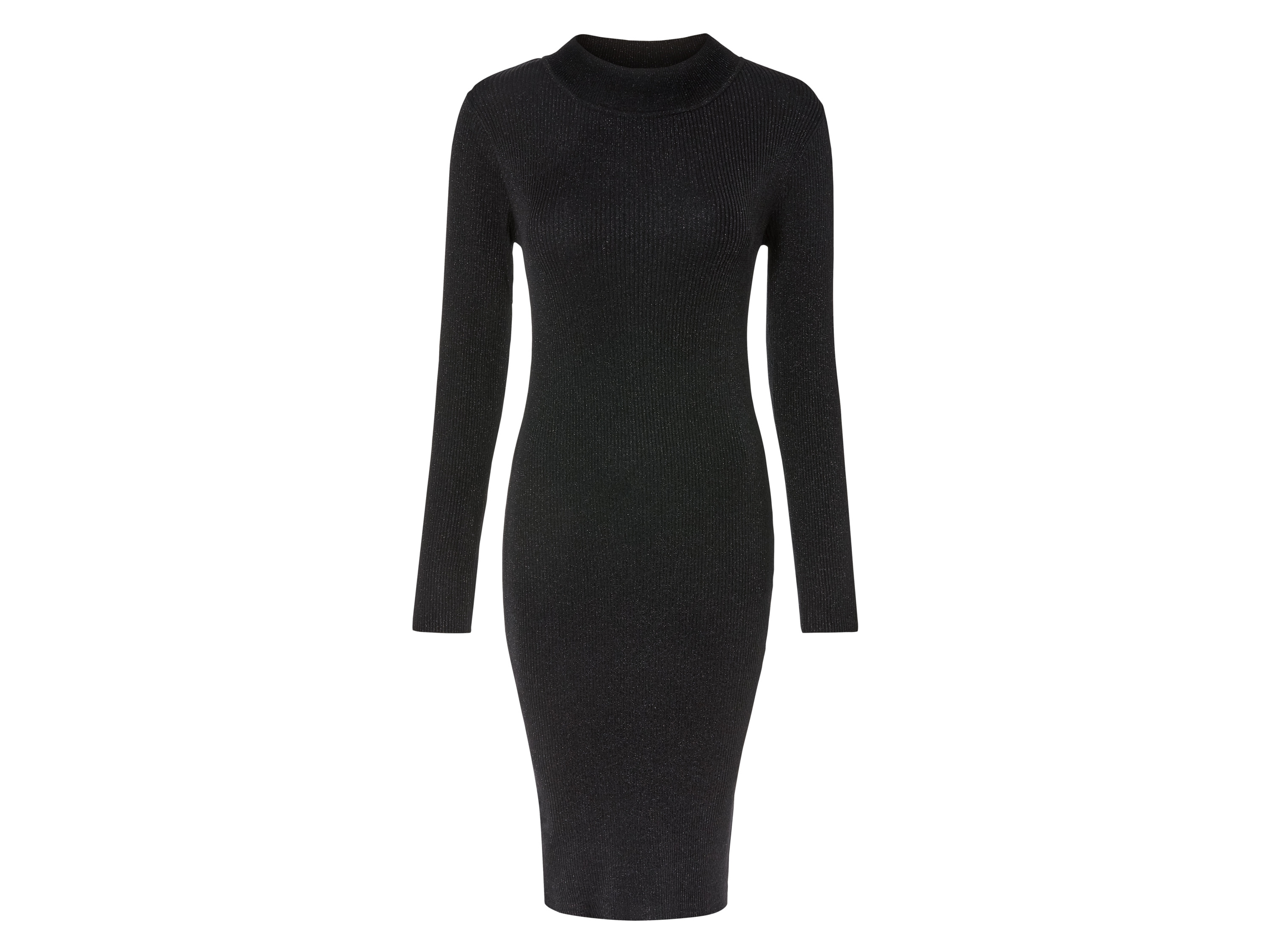 esmara® Dámské úpletové šaty (S (36/38), černá)