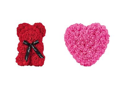 Dárková krabička s ozdobnými růžemi