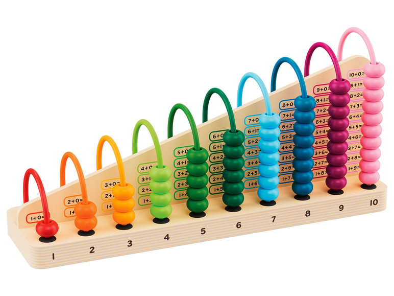  Zobrazit na celou obrazovku Playtive Dřevěná výuková hra Montessori - počítání - Obrázek 11