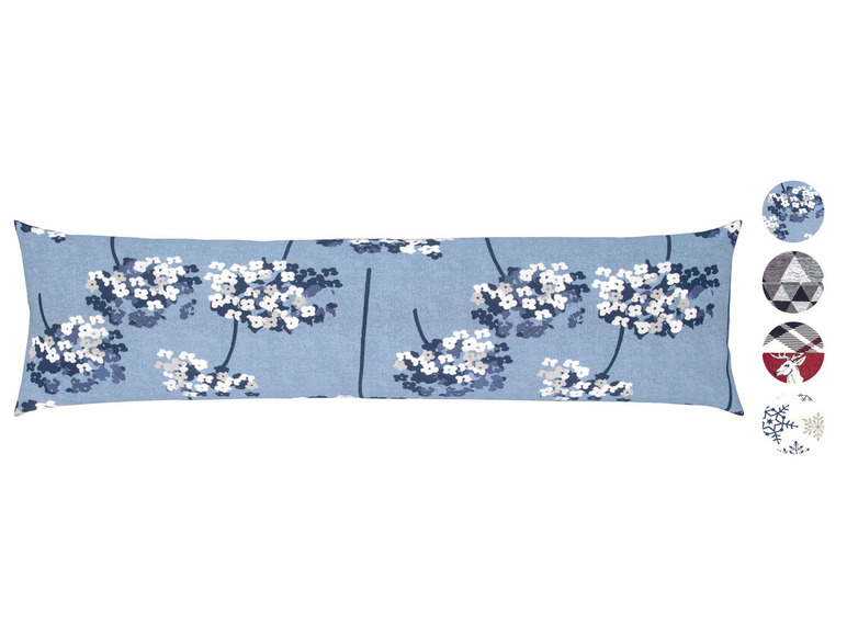  Zobrazit na celou obrazovku LIVARNO home Zimní žerzejový potah na polštář, 40 x 145 cm - Obrázek 1