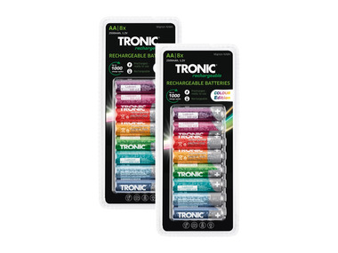 TRONIC® Nabíjecí baterie Ni-MH Ready 2 Use Color, 16 kusů, AA
