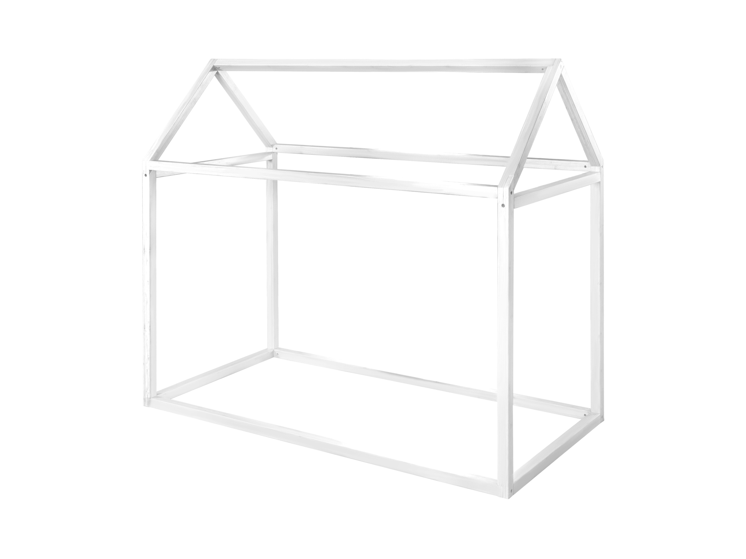 roba Postel ve tvaru domečku (bílá)