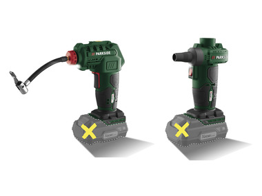 PARKSIDE®  Aku kompresor PAK 20-Li C3 / Aku pumpa PALP 20-Li C3 – bez akumulátoru a nabíječky