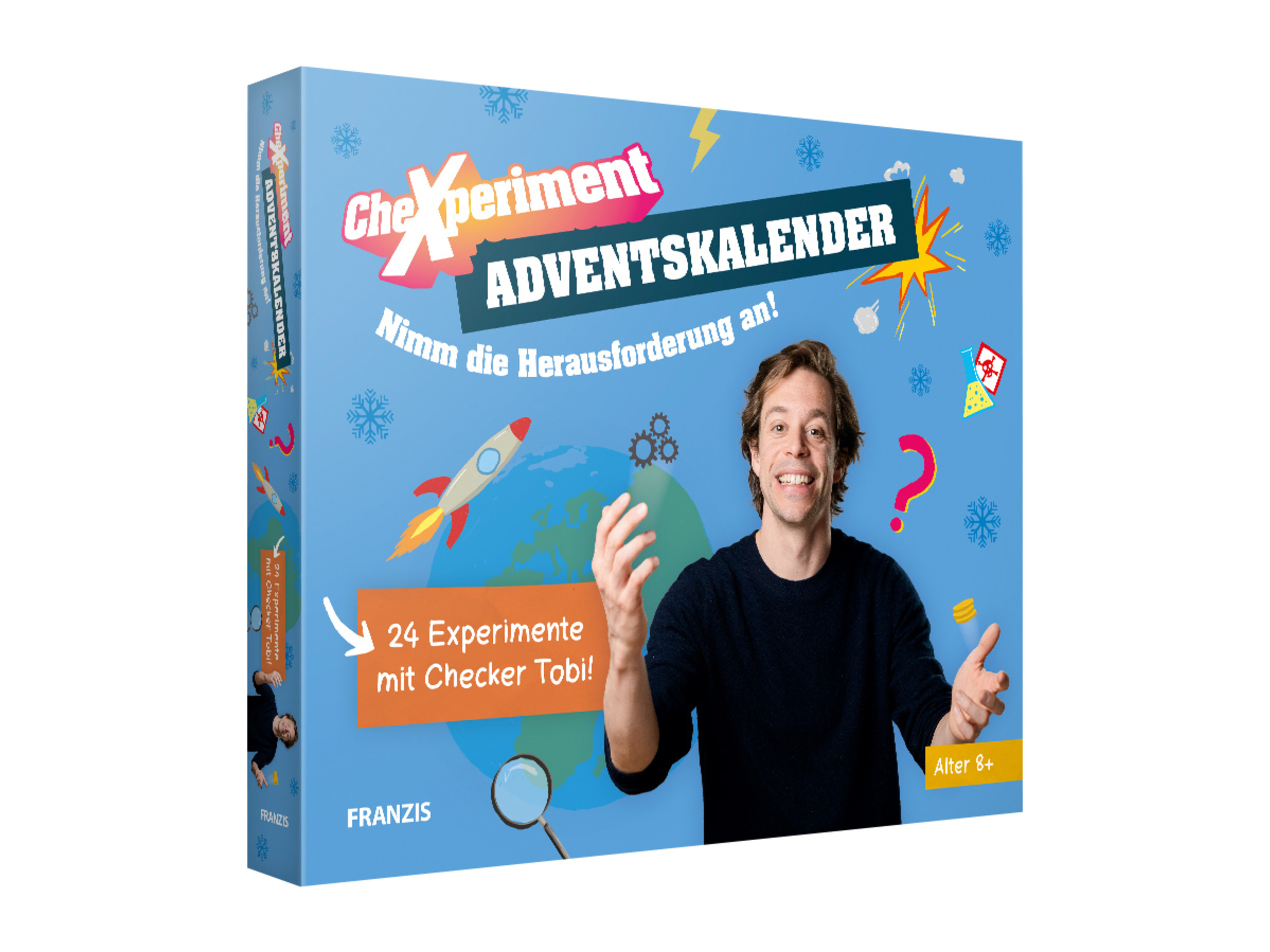 Franzis Adventní kalendář (Checker Tobi CheXperiment)