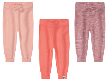 Dívčí pletené kalhoty s BIO bavlnou