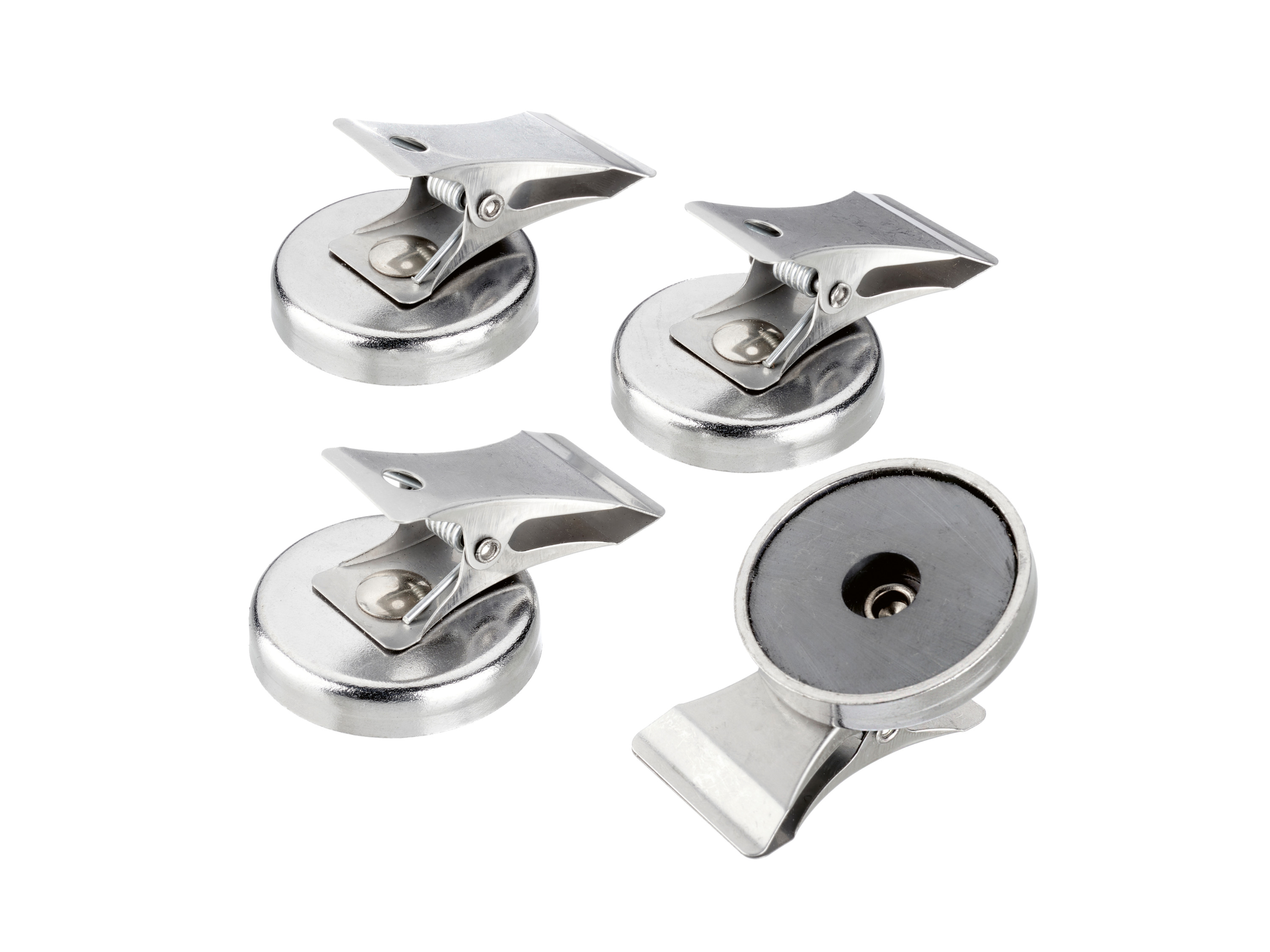 Parkside® Neodymové magnety / Magnetické svorky (magnetické svorky, 4 kusy)