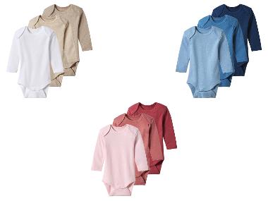 Dětské body s BIO bavlnou, 3 kusy