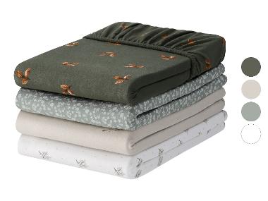 LIVARNO home Žerzejové napínací prostěradlo, 90-100 x 200 cm