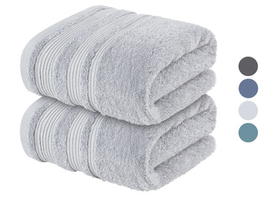 LIVARNO home Froté ručník, 50 x 90 cm, 2 kusy