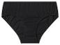 Černé bavlněné dámské kalhotky