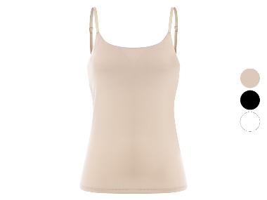 Dámský top s podprsenkou a špagetovými ramínky