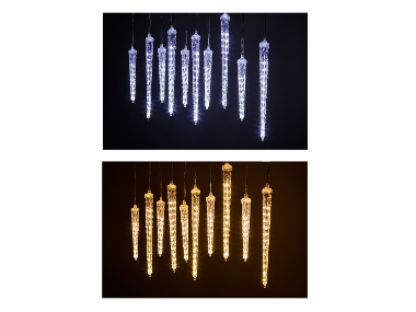 LIVARNO® Světelný LED řetěz s rampouchy, 148 LED