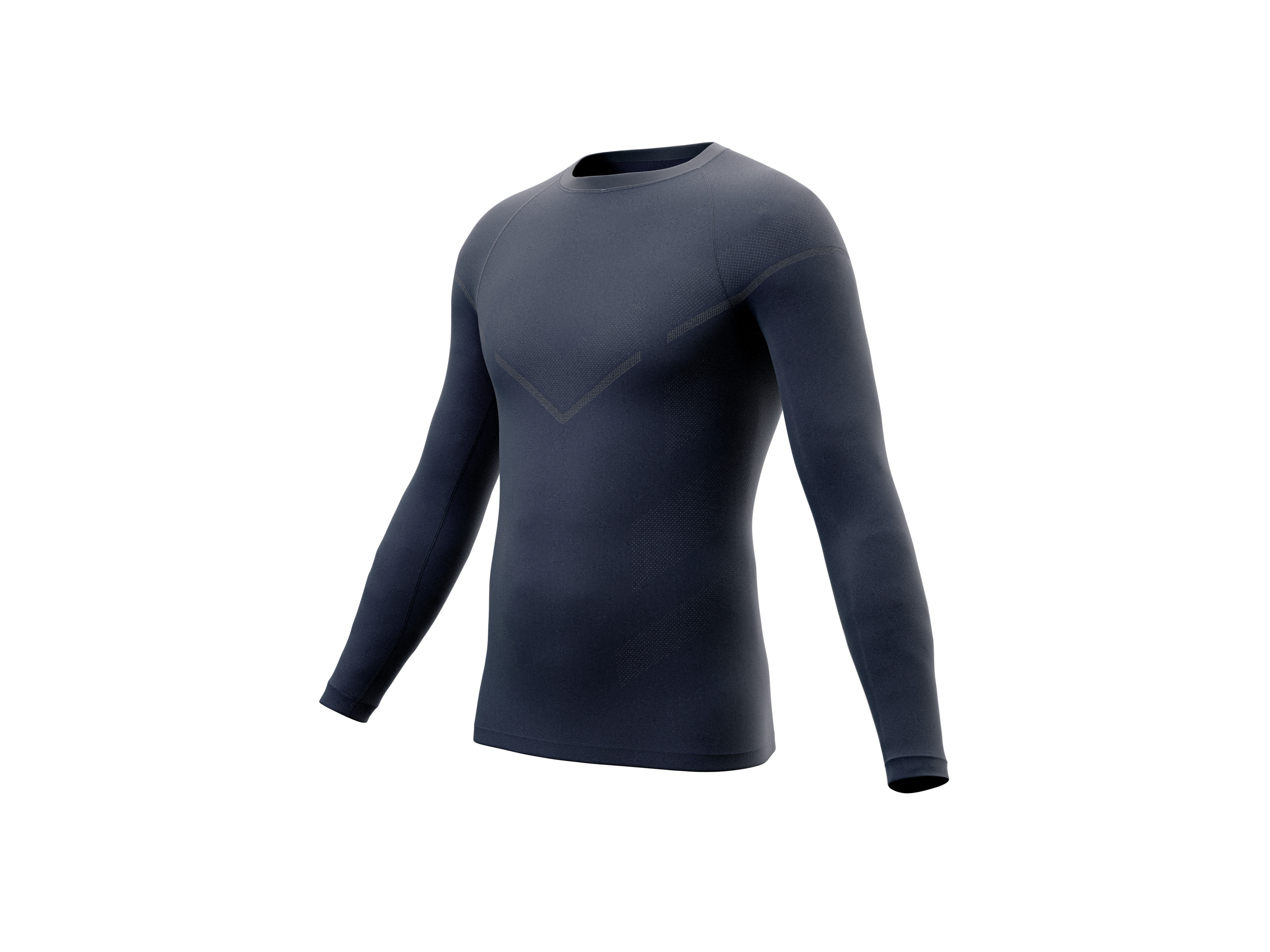 Crivit Pánské funkční bezešvé spodní triko (8/Xxl, navy modrá)