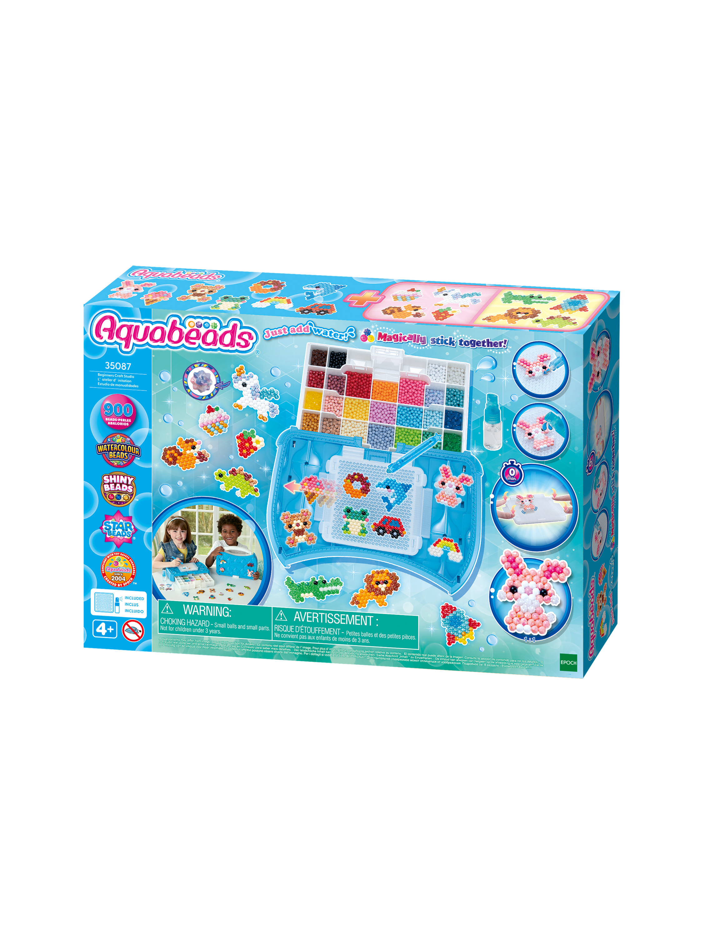Aquabeads Startovací sada Kreativní studio, spojování vodou