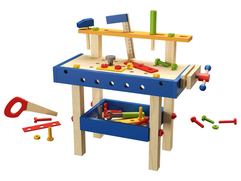  Zobrazit na celou obrazovku Playtive Dřevěný toaletní stolek / Nákupní vozík / Ponk - Obrázek 7