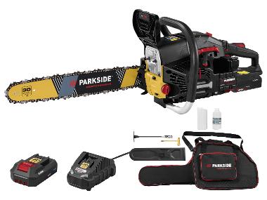 PARKSIDE PERFORMANCE® Benzínová řetězová pila s elektrickým startováním Limited Edition PPBKS-L 56 A1