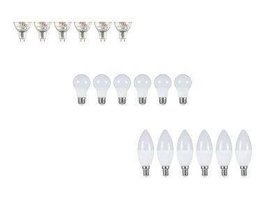 LIVARNO home LED žárovka, 6 kusů