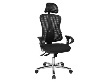 Topstar Kancelářská židle DELUXE, černá