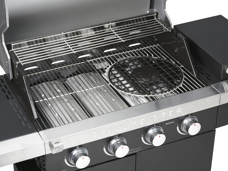  Zobrazit na celou obrazovku GRILLMEISTER Plynový gril 19,7 kW, 4 + 1 keramický hořák - Obrázek 10