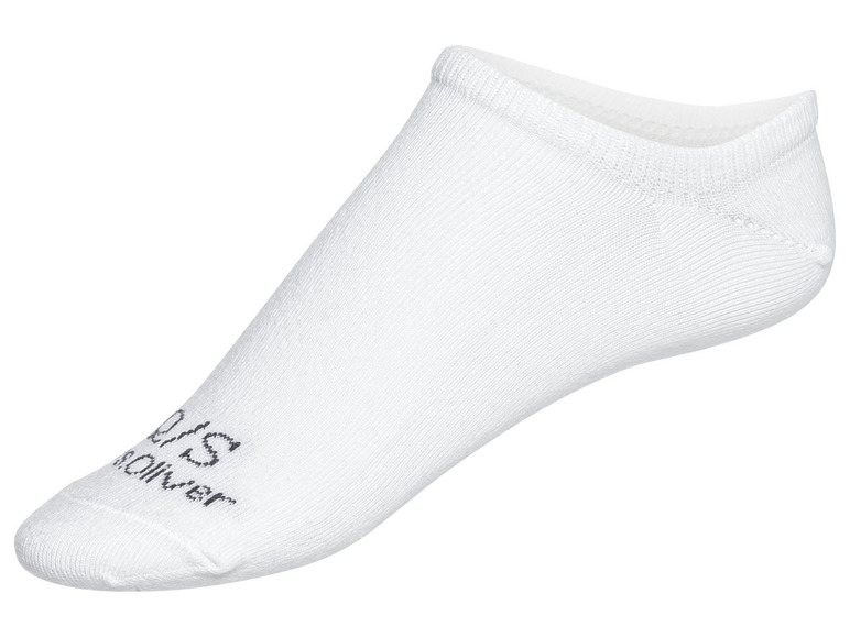  Zobrazit na celou obrazovku QS by s.Oliver Dámské / Pánské nízké ponožky Footies, 3 páry - Obrázek 3