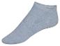Krátké modré bavlněné ponožky, melírované.