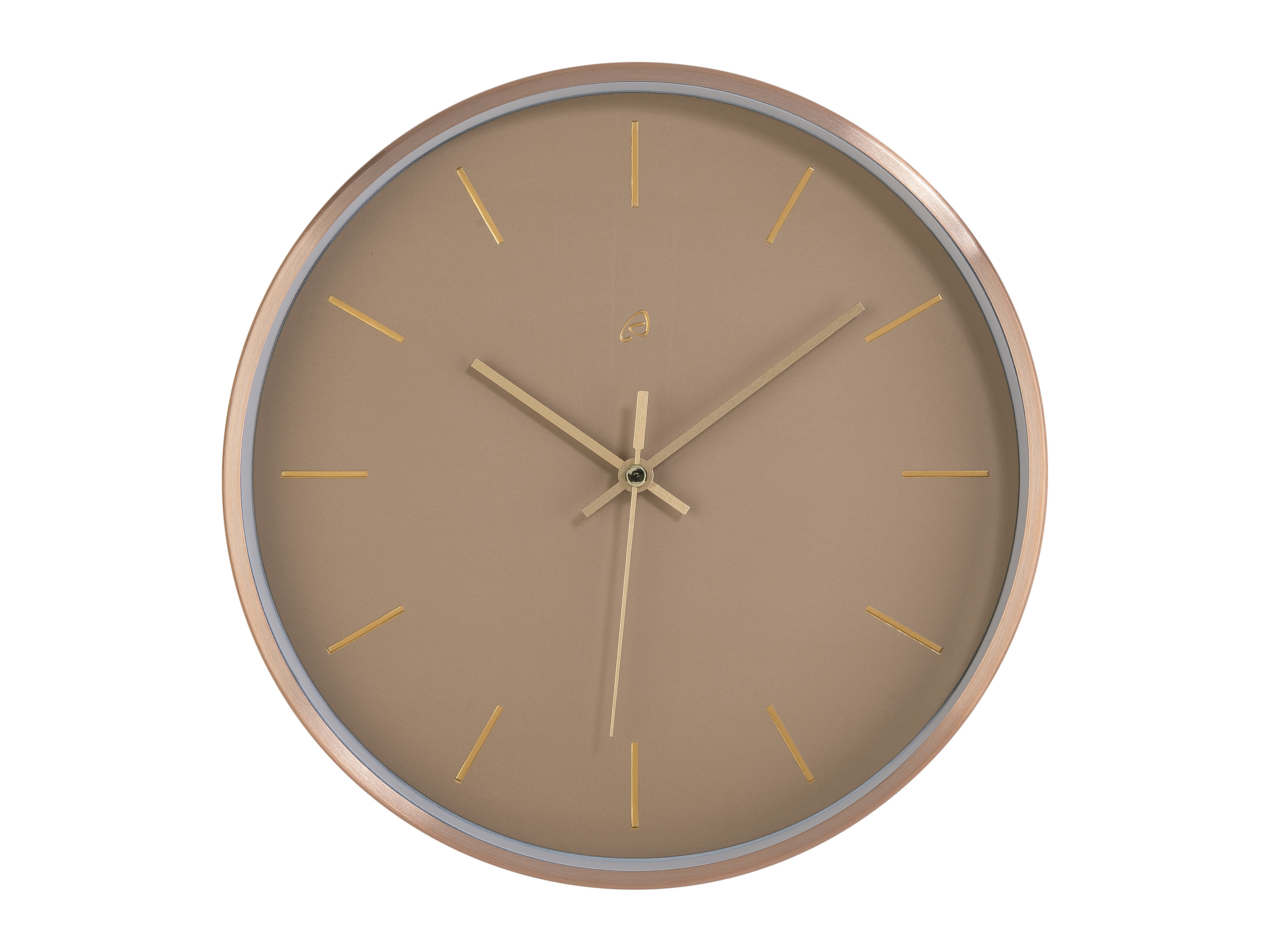 Auriol® Nástěnné hodiny, Ø 25 cm (béžová)