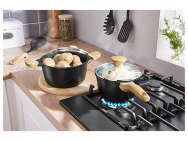 ERNESTO® Hrnec z hliníkové litiny, Ø 20 cm / Rendlík z hliníkové litiny, Ø 16 cm
