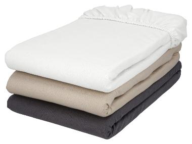 LIVARNO® Napínací prostěradlo z jemného flanelu, 180-200 x 200 cm